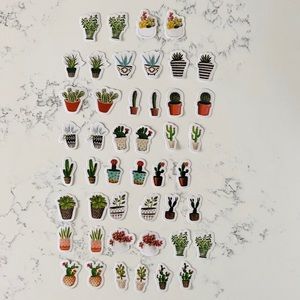 Lifelo 45 Cactus 🌵 Pattern Stickers
